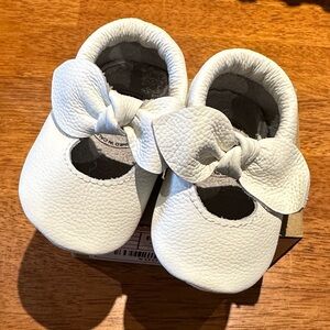 Charming White Baby Walker Shoes